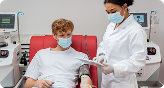 Blood drive event